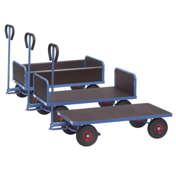 Handwagen - 2-Achser - Abmessungen und Bordwände wählbar - Fetra 