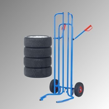 Fetra - Reifenkarre für 8 Reifen - Tragkraft 200 kg - Bereifung wählbar 