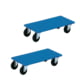 Beispielabbildung Möbelroller: Vollgummi-Rollen bei Traglast 250 / 300 kg