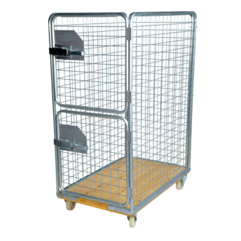 Beispielabbildung Paketwagen, hier in der Version mit Maschenweite 65 x 65 mm Beispielabbildung Paketwagen, hier in der Version mit Maschenweite 65 x 65 mm