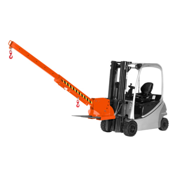 Kranarm für Gabelstapler - max. Traglast 5.000 kg - höhenverstellbar - Farbe wählbar Kranarm für Gabelstapler - max. Traglast 5.000 kg - höhenverstellbar - Farbe wählbar