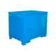 Beispielabbildung Container: hier in der Ausführung mit Volumen 800 l, Lichtblau (RAL 5012)