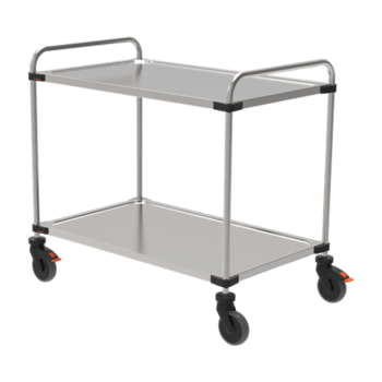 Abbildung zeigt Servierwagen mit 1.000 x 500 mm Ladefläche Abbildung zeigt Servierwagen mit 1.000 x 500 mm Ladefläche