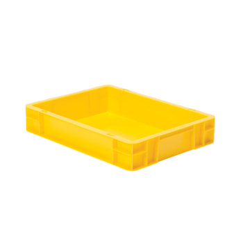 Beispielabbildung Eurobox, 75 x 300 x 400 mm: hier in der gelben Ausführung Beispielabbildung Eurobox, 75 x 300 x 400 mm: hier in der gelben Ausführung