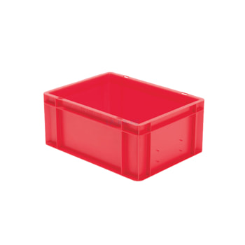 Beispielabbildung Eurobox, 175 x 300 x 400 mm: hier in der roten Ausführung Beispielabbildung Eurobox, 175 x 300 x 400 mm: hier in der roten Ausführung