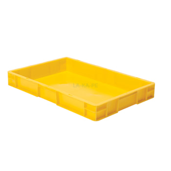Beispielabbildung Eurobox, 75 x 400 x 600 mm: hier in der gelben Ausführung