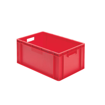 Beispielabbildung Eurobox, 270 x 400 x 600 mm: hier in der roten Ausführung Beispielabbildung Eurobox, 270 x 400 x 600 mm: hier in der roten Ausführung