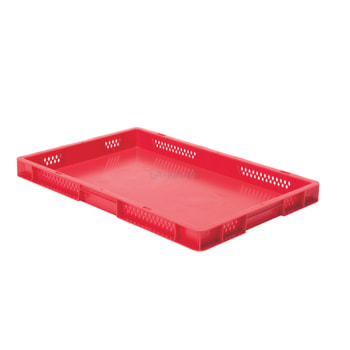 Beispielabbildung Eurobox, 50 x 400 x 600 mm: hier in der roten Ausführung Beispielabbildung Eurobox, 50 x 400 x 600 mm: hier in der roten Ausführung