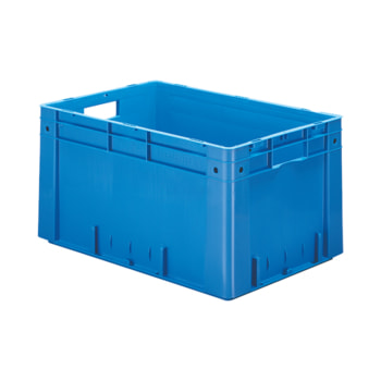 Beispielabbildung Schwerlast Eurobox, 320 x 400 x 600 mm: hier in der blauen Ausführung