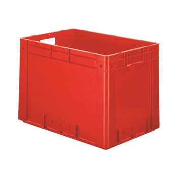 Beispielabbildung Schwerlast Eurobox, 420 x 400 x 600 mm: hier in der roten Ausführung