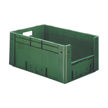 Beispielabbildung Schwerlast Eurobox, 270 x 400 x 600 mm: hier in der grünen Ausführung Beispielabbildung Schwerlast Eurobox, 270 x 400 x 600 mm: hier in der grünen Ausführung