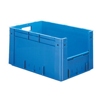 Beispielabbildung Schwerlast Eurobox, 320 x 400 x 600 mm: hier in der blauen Ausführung