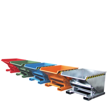 Kippbehälter - Abrollsystem - Volumen 1.700 l - Traglast 1.500 kg - 1.095 x 1.570 x 1.720 mm (HxBxT) Kippbehälter - Abrollsystem - Volumen 1.700 l - Traglast 1.500 kg - 1.095 x 1.570 x 1.720 mm (HxBxT)