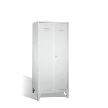 Abbildung zeigt Schrank mit der Türfarbe Lichtgrau (RAL 7035) Abbildung zeigt Schrank mit der Türfarbe Lichtgrau (RAL 7035)