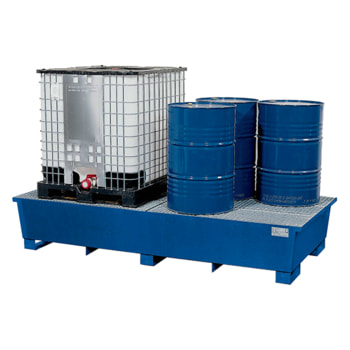 Beispielabbildung IBC-Station aus Stahl: hier in der lackierten Ausführung, 415x2.680x1.650 mm Beispielabbildung IBC-Station aus Stahl: hier in der lackierten Ausführung, 415x2.680x1.650 mm