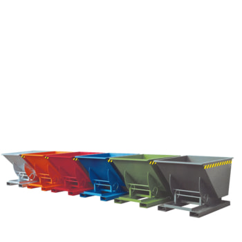 Muldenkippbehälter - 1.000 l - 1.000 kg - Muldenkipper - Selbstkipper - Farbe wählbar 