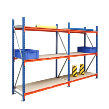Schwerlast Profi-Steckregal HxBxT 240x150x80cm 350kg//Boden Weitspannregal I