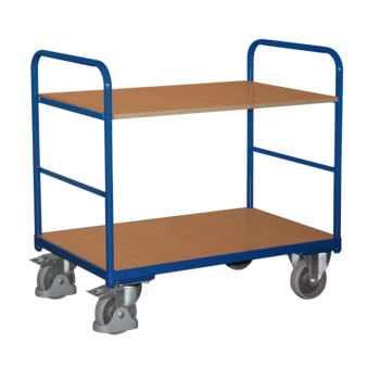 Tischwagen - 2 Etagen - 2 Böden - Traglast 250 kg - Ladefläche wählbar 
