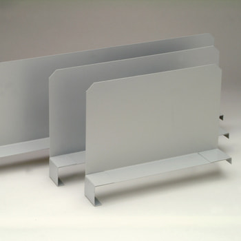 Fachteiler, verschiebbar für Fachbodentiefe 600 mm, Farbe Lichtgrau (RAL 7035)