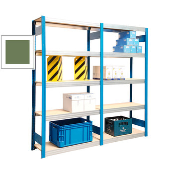 Fachbodenregal Tiefenriegel 250 kg 2.000 x 875 x 300 mm (HxBxT)