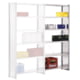 Fachbodenregal mit 2 Feldern, bestehend aus Grund- und Anbauregal. Fachbodenregal mit 2 Feldern, bestehend aus Grund- und Anbauregal.