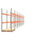 Palettenregal ARTUS - Regalreihe mit 8 Feldern - Fachlast 3.000 kg - 2.500 x 22.365 x 1.100 mm (HxBxT) - Schwerlastregal
