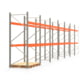 Palettenregal ARTUS - Regalreihe mit 7 Feldern - Fachlast 2.000 kg - 3.000 x 13.980 x 1.100 mm (HxBxT) - Schwerlastregal