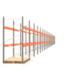 Palettenregal ARTUS - Regalreihe mit 24 Feldern - Fachlast 3.000 kg - 2.500 x 66.925 x 1.100 mm (HxBxT) - Schwerlastregal