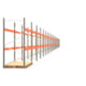 Palettenregal ARTUS - Regalreihe mit 26 Feldern - Fachlast 3.000 kg - 2.500 x 72.495 x 1.100 mm (HxBxT) - Schwerlastregal