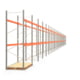 Palettenregal ARTUS - Regalreihe mit 28 Feldern - Fachlast 2.100 kg - 3.500 x 78.065 x 1.100 mm (HxBxT) - Schwerlastregal