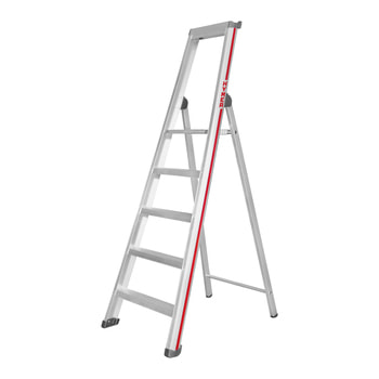 Stufenstehleiter, Leiterlänge 1.950 mm, 5 Stufen