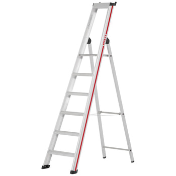 Stufenstehleiter, Leiterlänge 2.220 mm, 6 Stufen