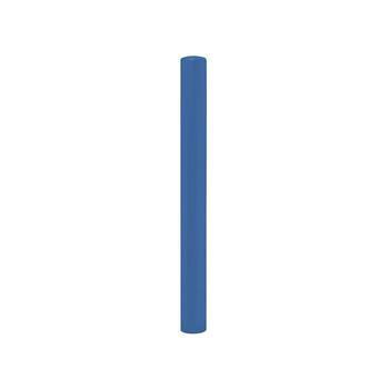Einfacher Pfosten mit Bogenkopf - Durchmesser 90 mm - Höhe 1.000 mm - Farbe enzianblau RAL 5010 Enzianblau