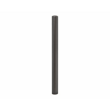 Einfacher Pfosten mit Bogenkopf - Durchmesser 76 mm - Höhe 1.000 mm - Farbe grau Grau
