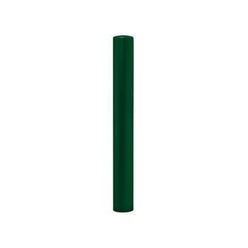Einfacher Pfosten mit Bogenkopf - Durchmesser 114 mm - Höhe 1.000 mm - Farbe moosgrün RAL 6005 Moosgrün