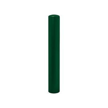 Einfacher Pfosten mit Bogenkopf - Durchmesser 168 mm - Höhe 1.000 mm - Farbe moosgrün RAL 6005 Moosgrün