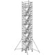 Technische Zeichnung: Fahrgerüst mit Treppen, Höhe 11.640 mm