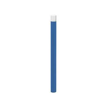 Warnpfosten mit Bogenkopf - Durchmesser 90 mm - Höhe 1.300 mm - Farbe enzianblau RAL 5010 Enzianblau