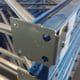 SLP Palettenregal Ständer Rahmen Höhe ca. 2.100 mm / Tiefe 1.100 mm SL20, gebraucht