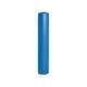 Prallschutzpoller mit Stahldeckel, Durchmesser 220 mm, Farbe Enzianblau (RAL 5010)