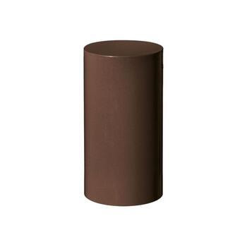 Stahl Poller mit Farbbeschichtung - Höhe 510 mm - Durchmesser 270 mm - Farbe Schokoladenbraun RAL 8017 Schokoladenbraun