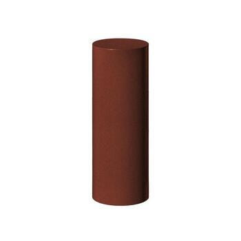 Stahl Poller mit Farbbeschichtung - Höhe 600 mm - Durchmesser 220 mm - Farbe Rostoptik Rostoptik