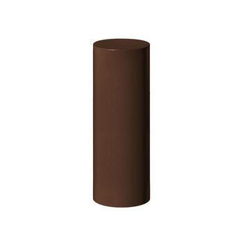 Stahl Poller mit Farbbeschichtung - Höhe 600 mm - Durchmesser 220 mm - Farbe Schokoladenbraun RAL 8017 Schokoladenbraun