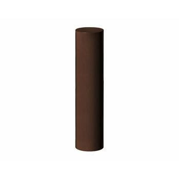 Stahl Poller - Durchmesser 270 mm - Farbe Schokoladenbraun (RAL 8017)