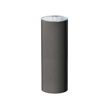 Poller mit Edelstahlkappe - 220 x 600 (DxH) - Farbe grau - Pfosten - Pfahl - Straßenpoller Grau