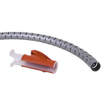 Kabelschlauch mit Einzugshilfe Kabelschutz Kabelspirale