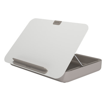 Laptop Ständer, Bento Toolbox - Dokumentenhalter - Notebookhalter - Organizer-Box - Farbe schwarz/weiß - 240 x 355 x 250 mm (HxBxT) 
