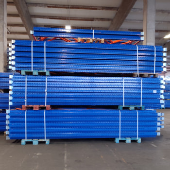 SLP Palettenregal Ständer Rahmen Höhe ca. 4.620 mm / Tiefe 1.100 mm SL15, gebraucht 
