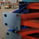 SLP Palettenregal Ständer Rahmen Höhe ca. 6.510 mm / Tiefe 1.100 mm SL20, gebraucht