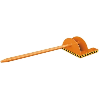 Eichinger Tragdorn für Stapler, Tragkraft bis 2.500 kg, Dornlänge 2.000 - 3.000 mm, Dorndurchmesser 85 - 110, Einfahrtaschen, Farbe wählbar 